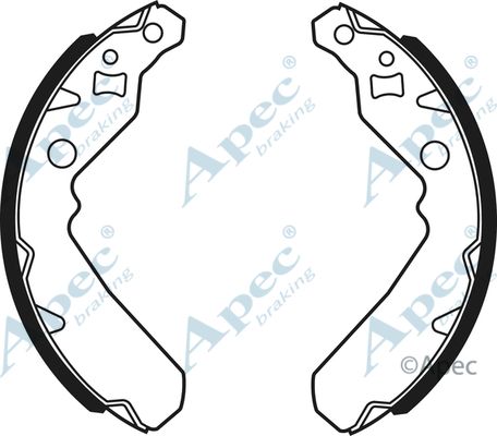 APEC BRAKING Jarrukenkäsarja SHU740